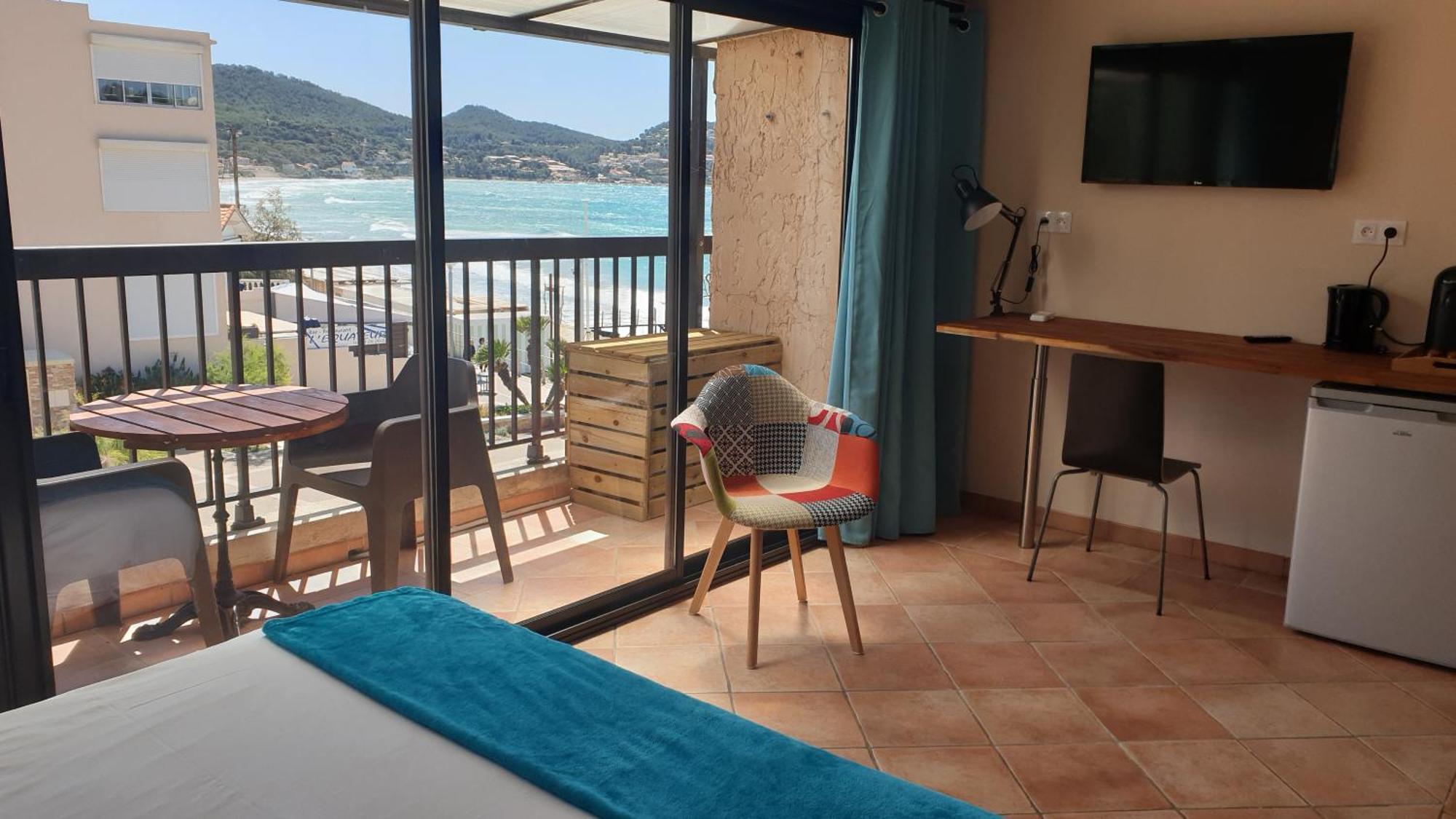 Hotel Chanteplage Saint-Cyr-sur-Mer Habitación foto